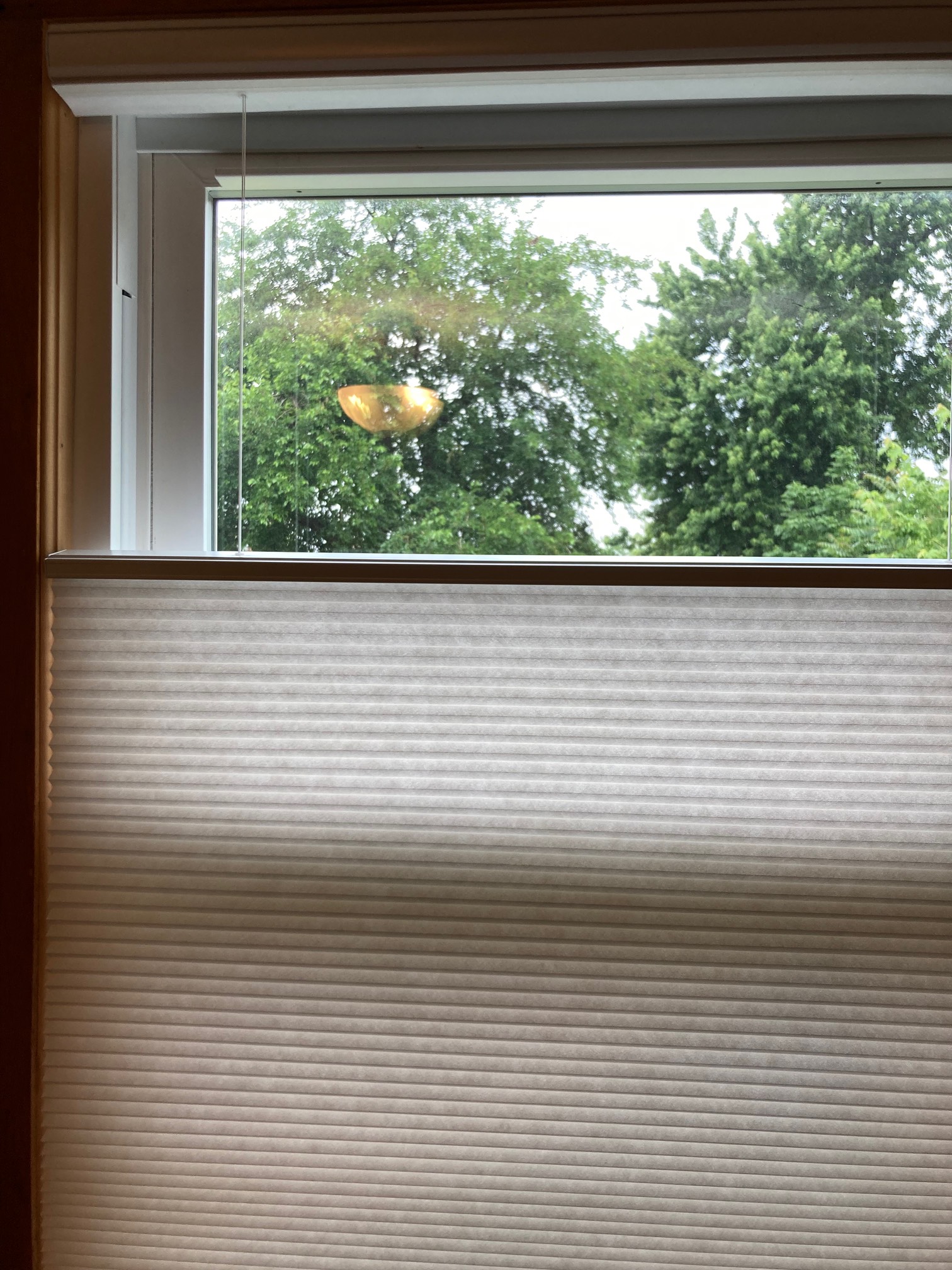 I installed A Blinds. This replaces a blinds that came with the house that was supposed to be retrac
