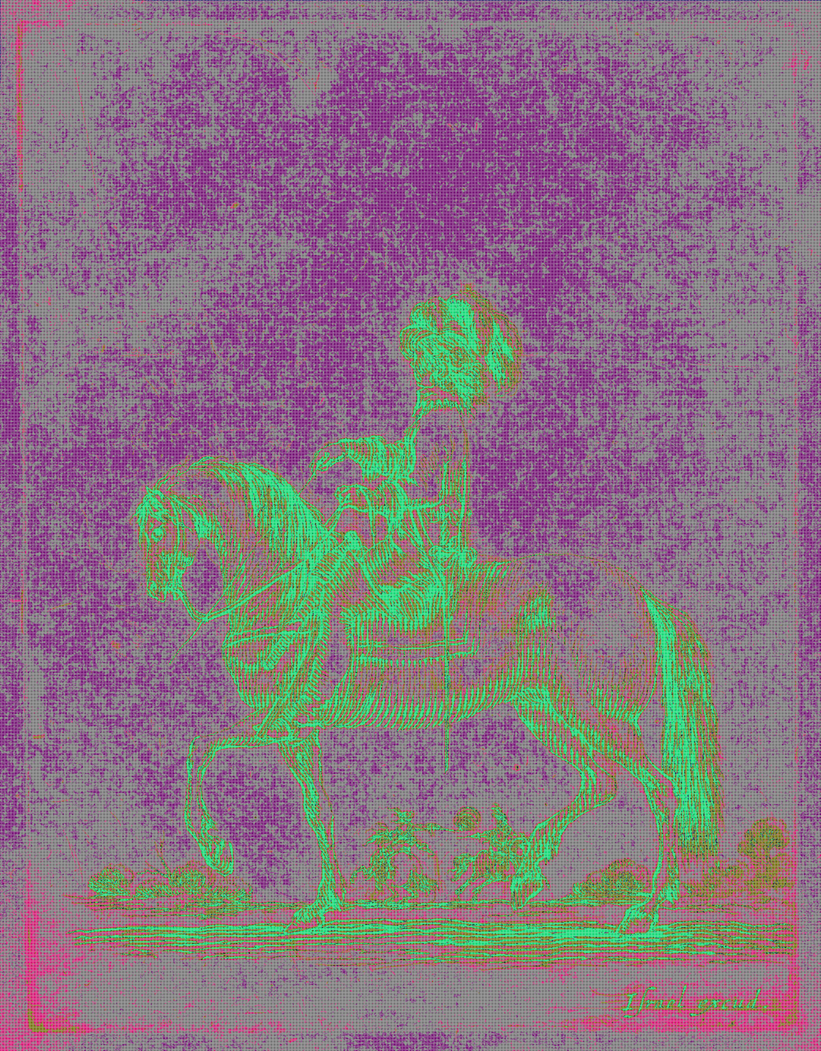 In defense of the non-integer scaling in Colorer, though, once in a while it did produce a cool glow