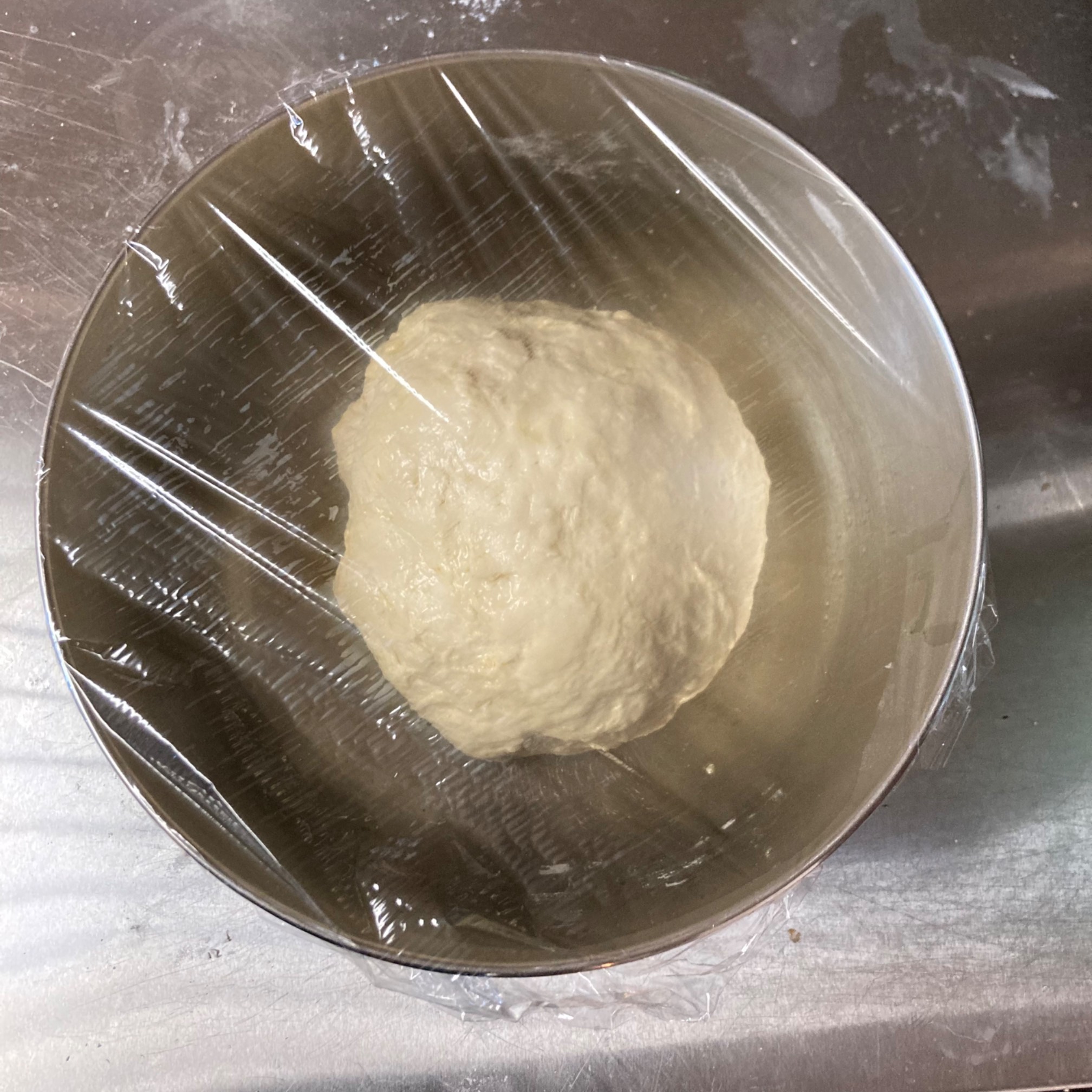 Dough orb. Almost burned out the food processor to get this.