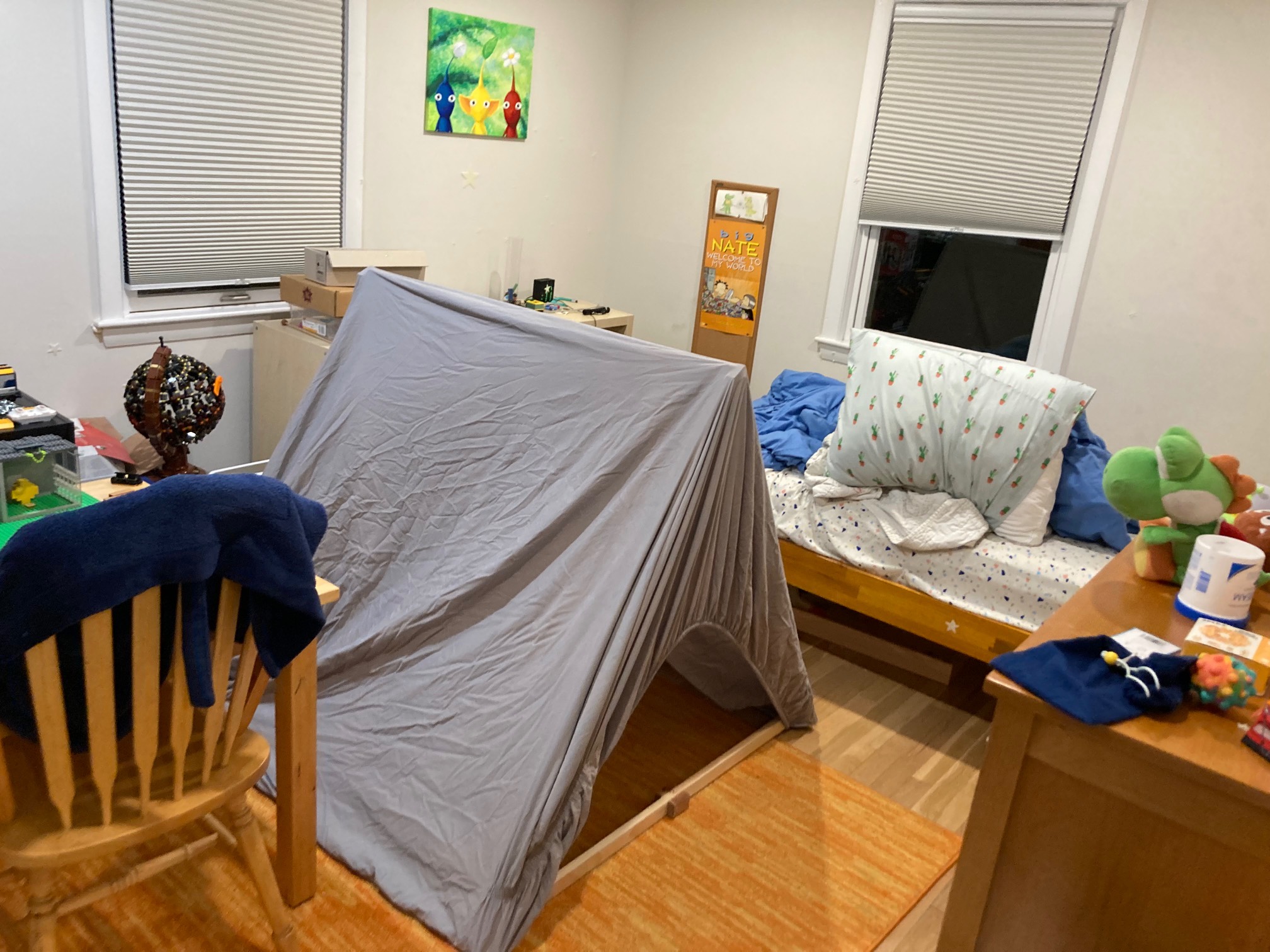 Why bed when you can tent?