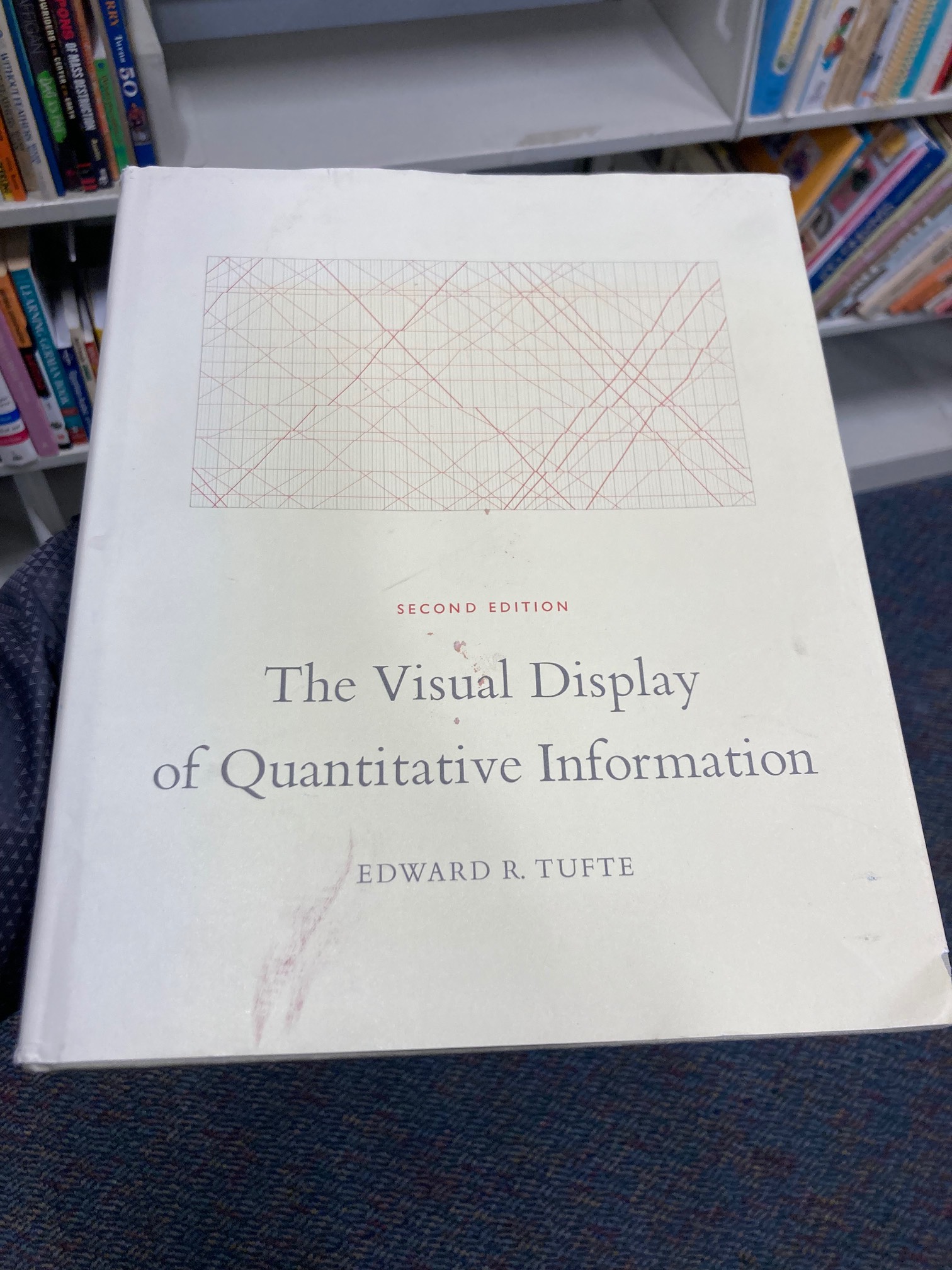 Whoa, Tufte classic at the library used books sale for $2. 