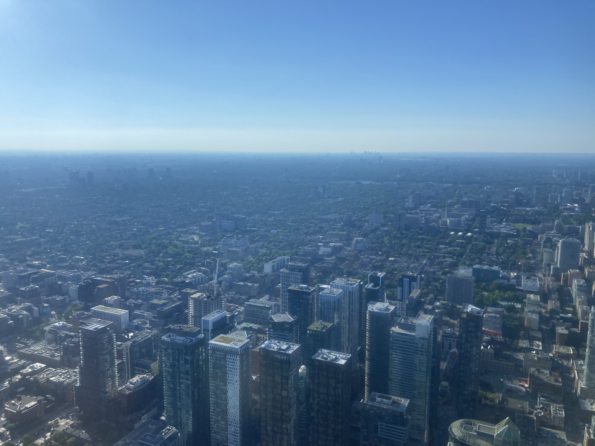 View of buildings from above