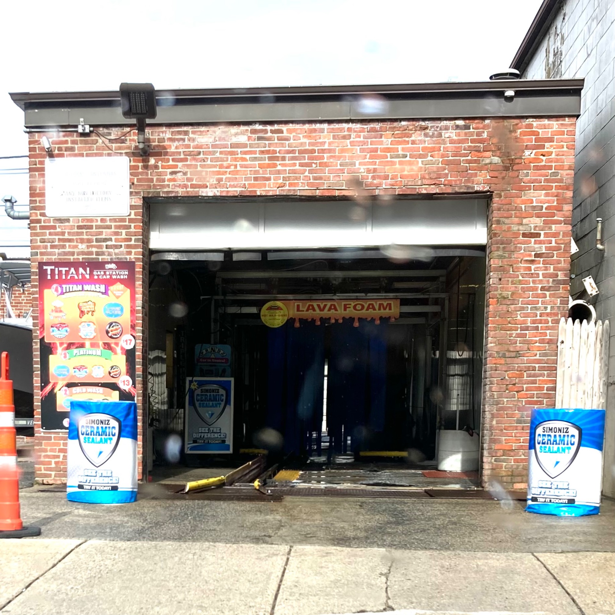 Car wash offering Lava Foam