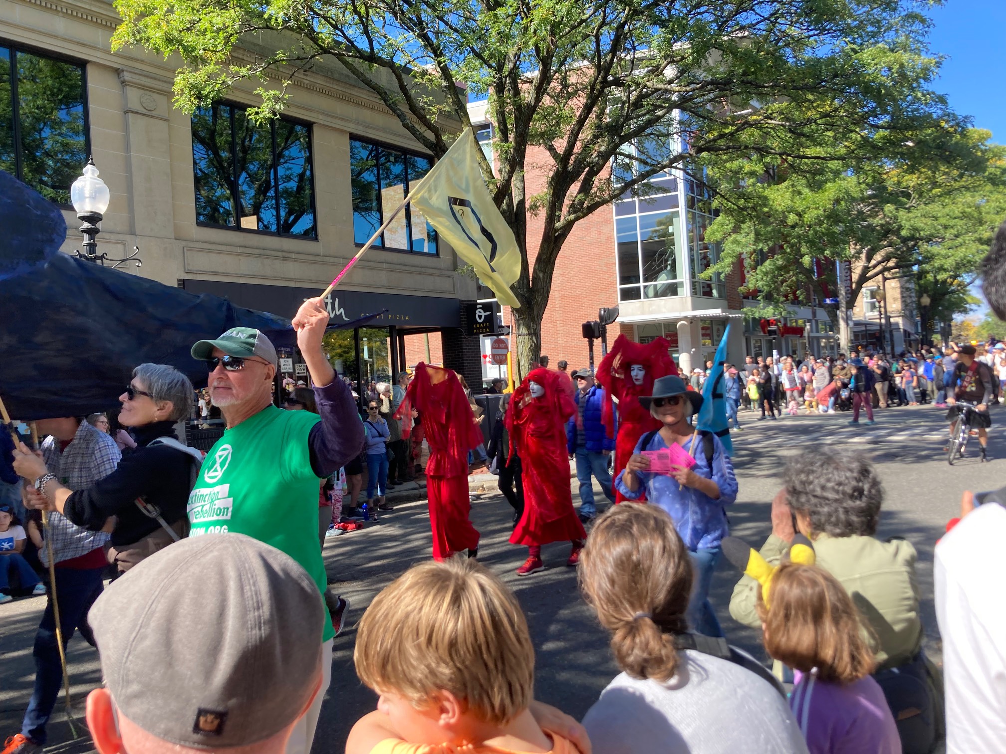 Handmaid’s Tale handmaids?Honk! is very neat, but reminds me of two things:1. When k