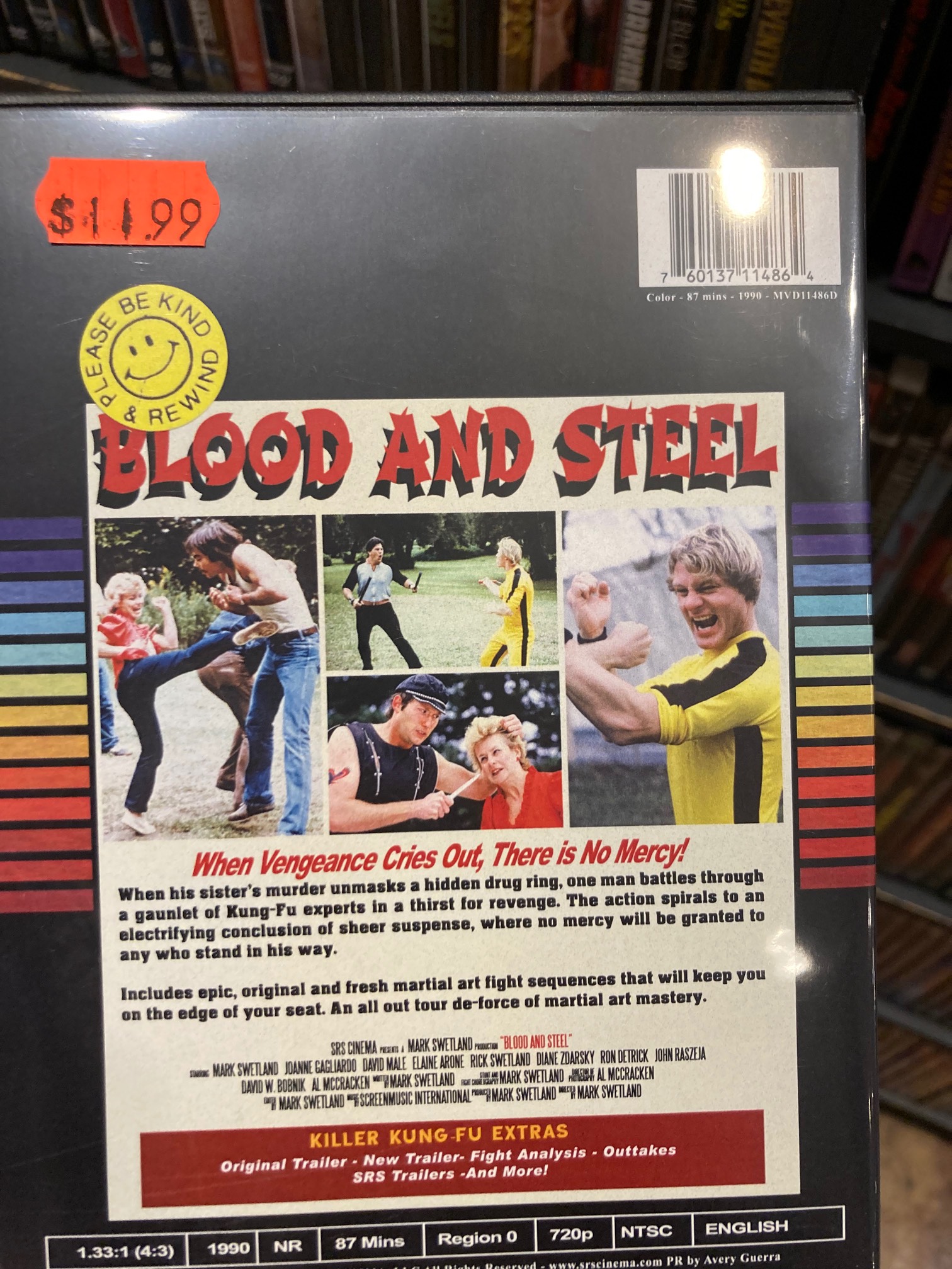 Since this was made in 1990 before ironic campy self-aware parodies, my best guess is that they real