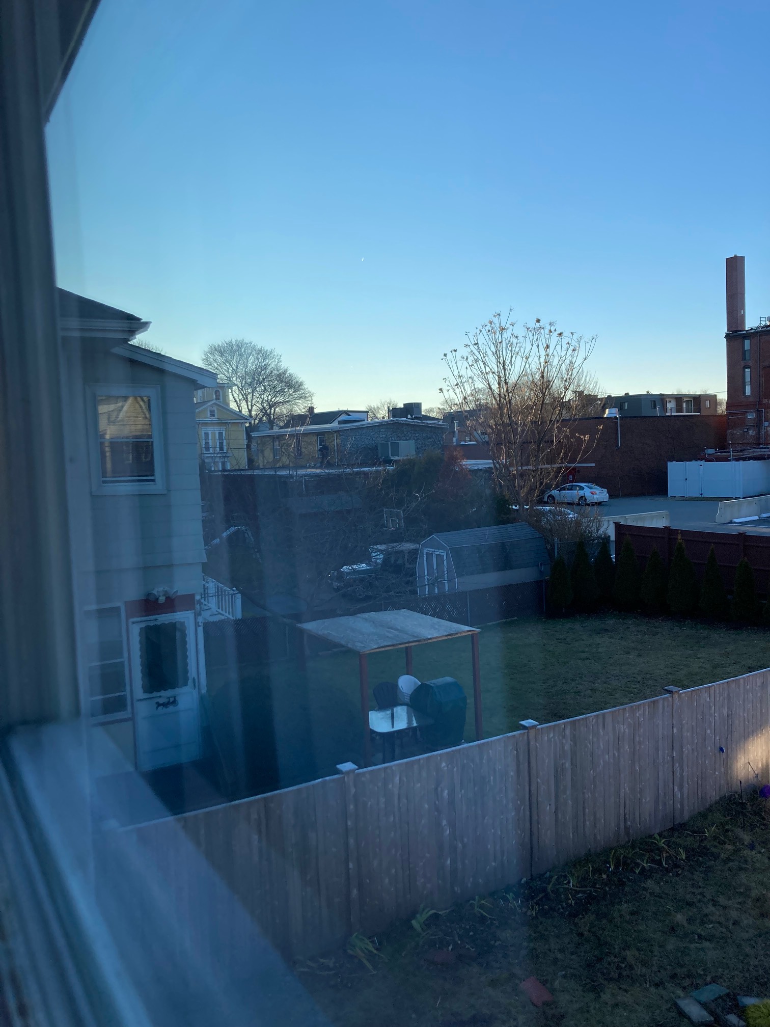 Whoa, spotted a guy on a roof.