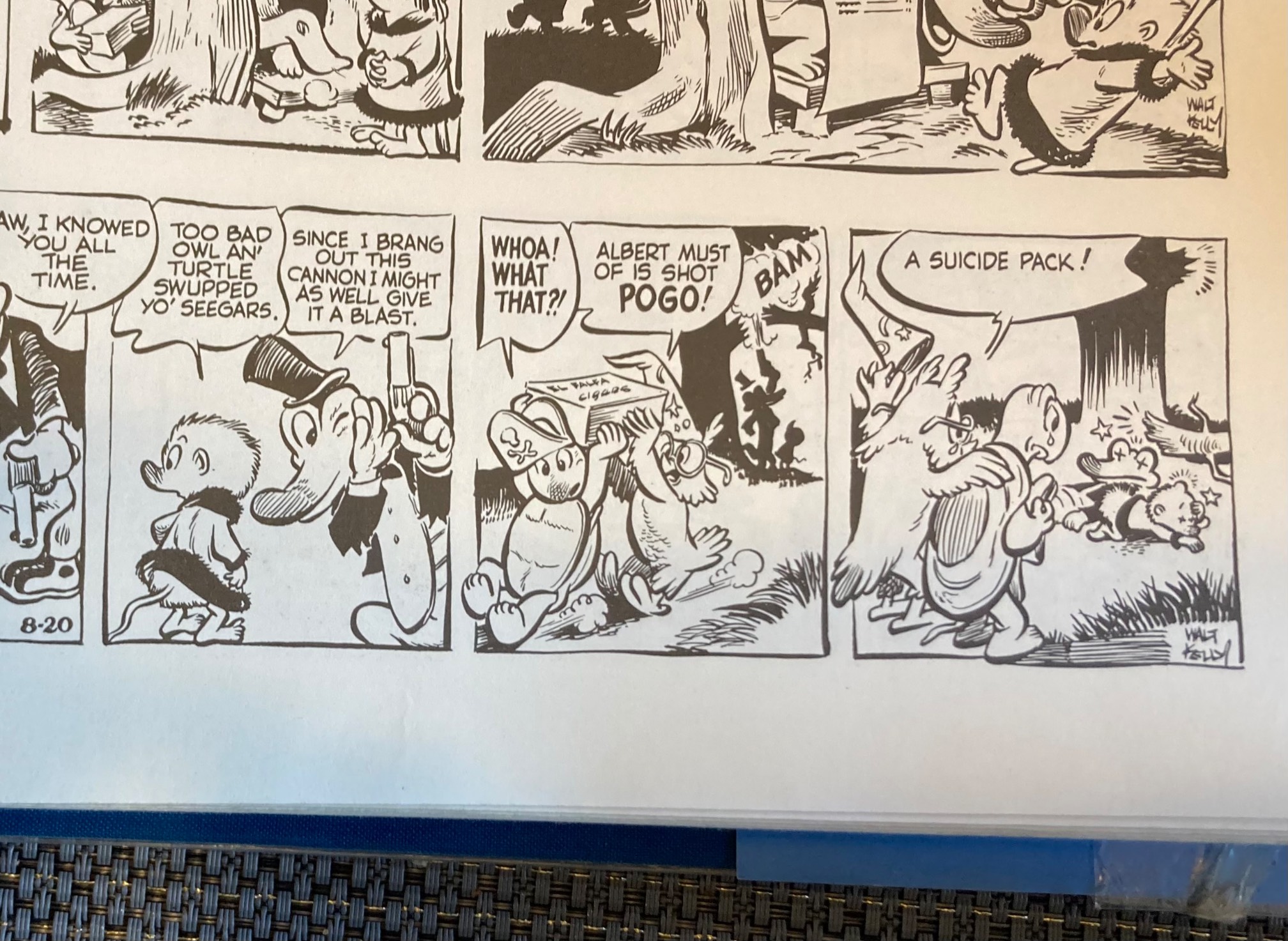 Pogo was just on fire for its first few years. I think a lot of people would find guns and suicide a