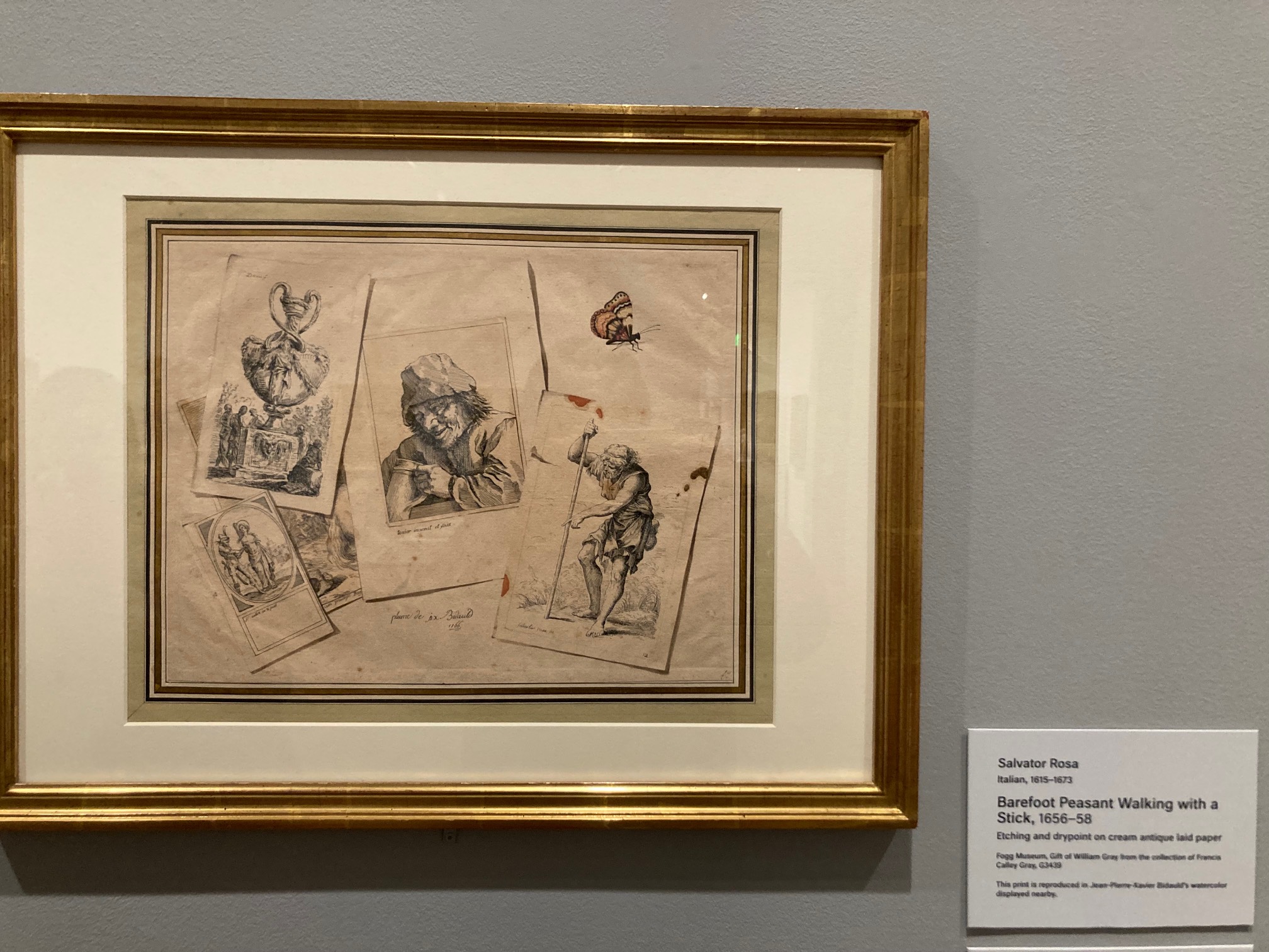 Drawings of peasants