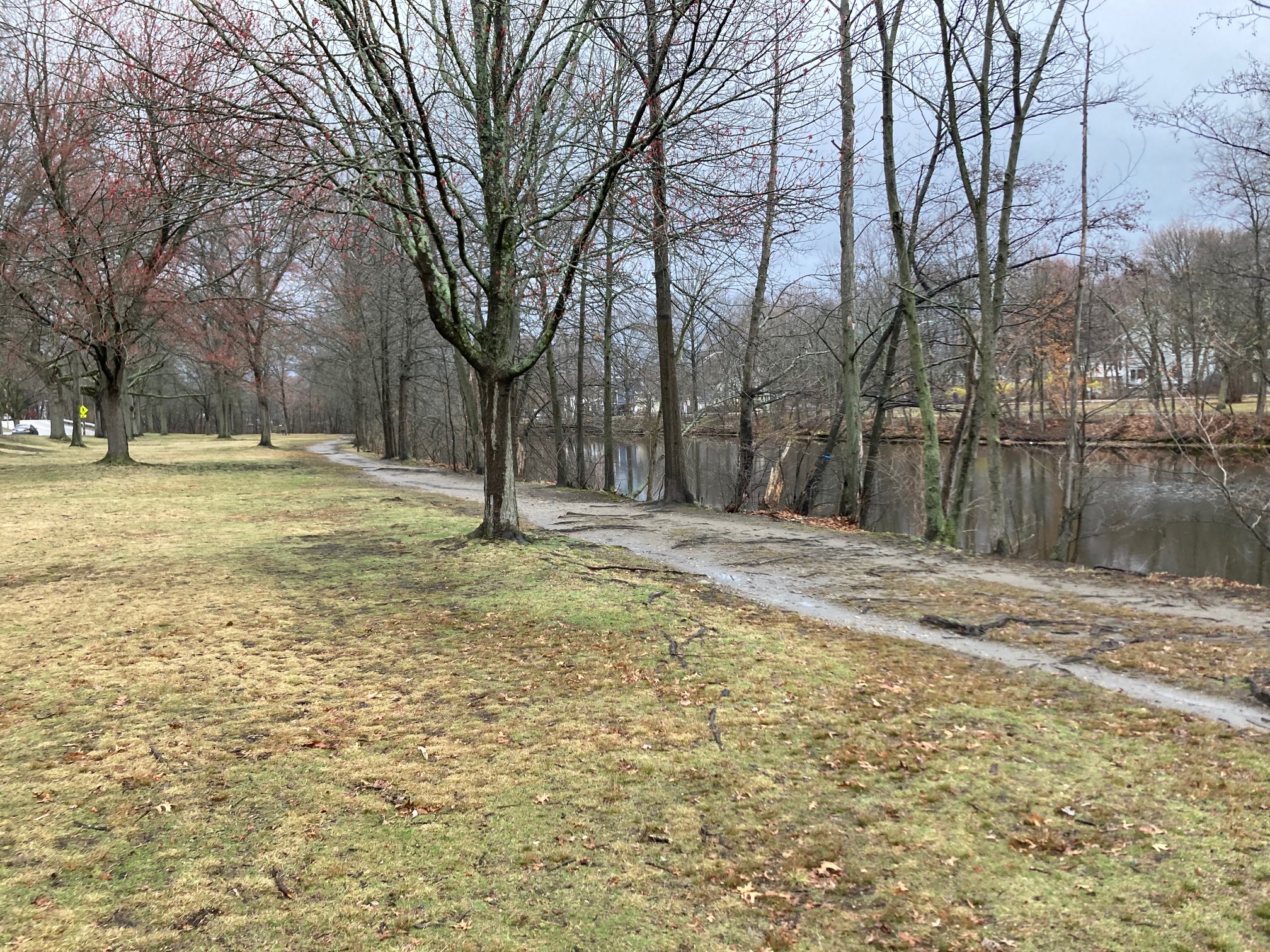 22-minute run, eleven pull-ups. Looks cruddy out, but it was actually refreshing.