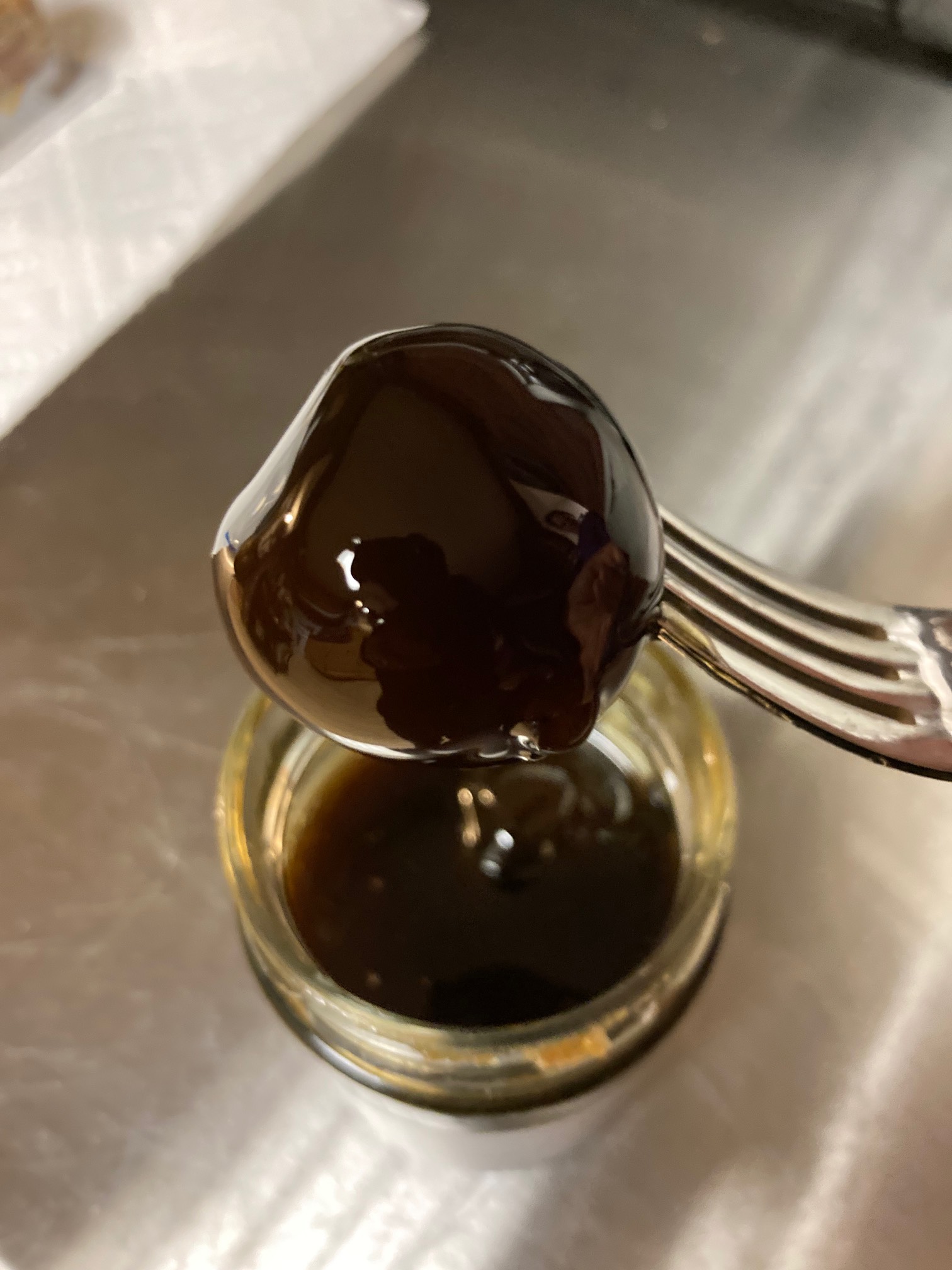 Figs in syrup look like Computer Graphics.
