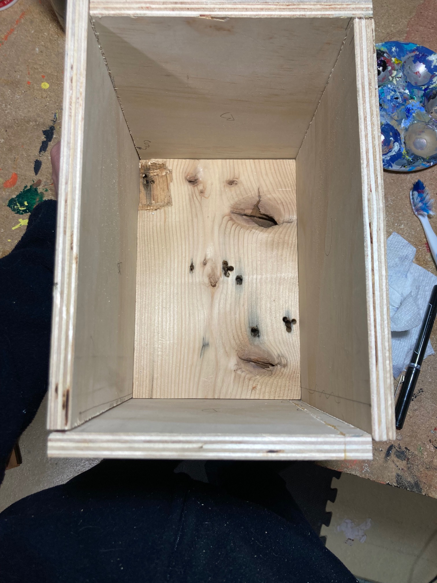 Behold! The Almost Correctly Cut Box!