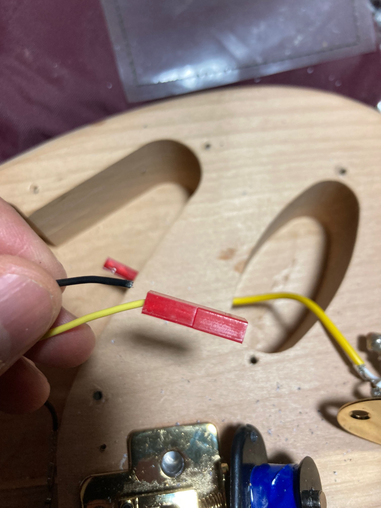I think it’s actually that I bent (and just now broke) this thing that connects to the jack.