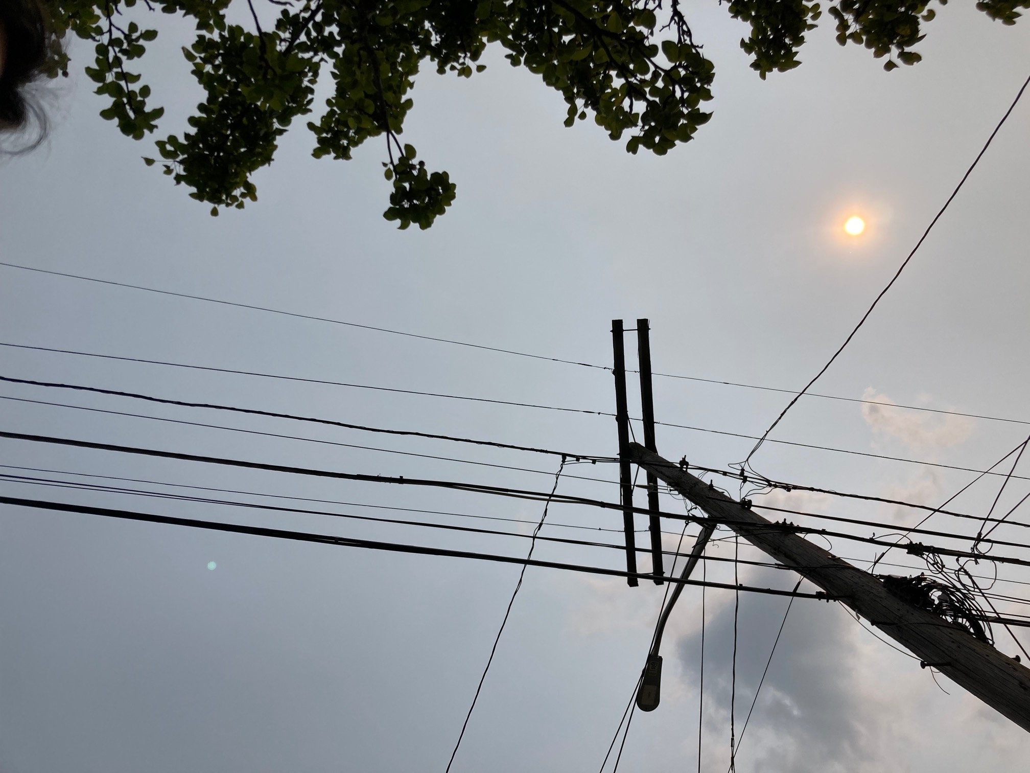 Sun’s looking weird right now.