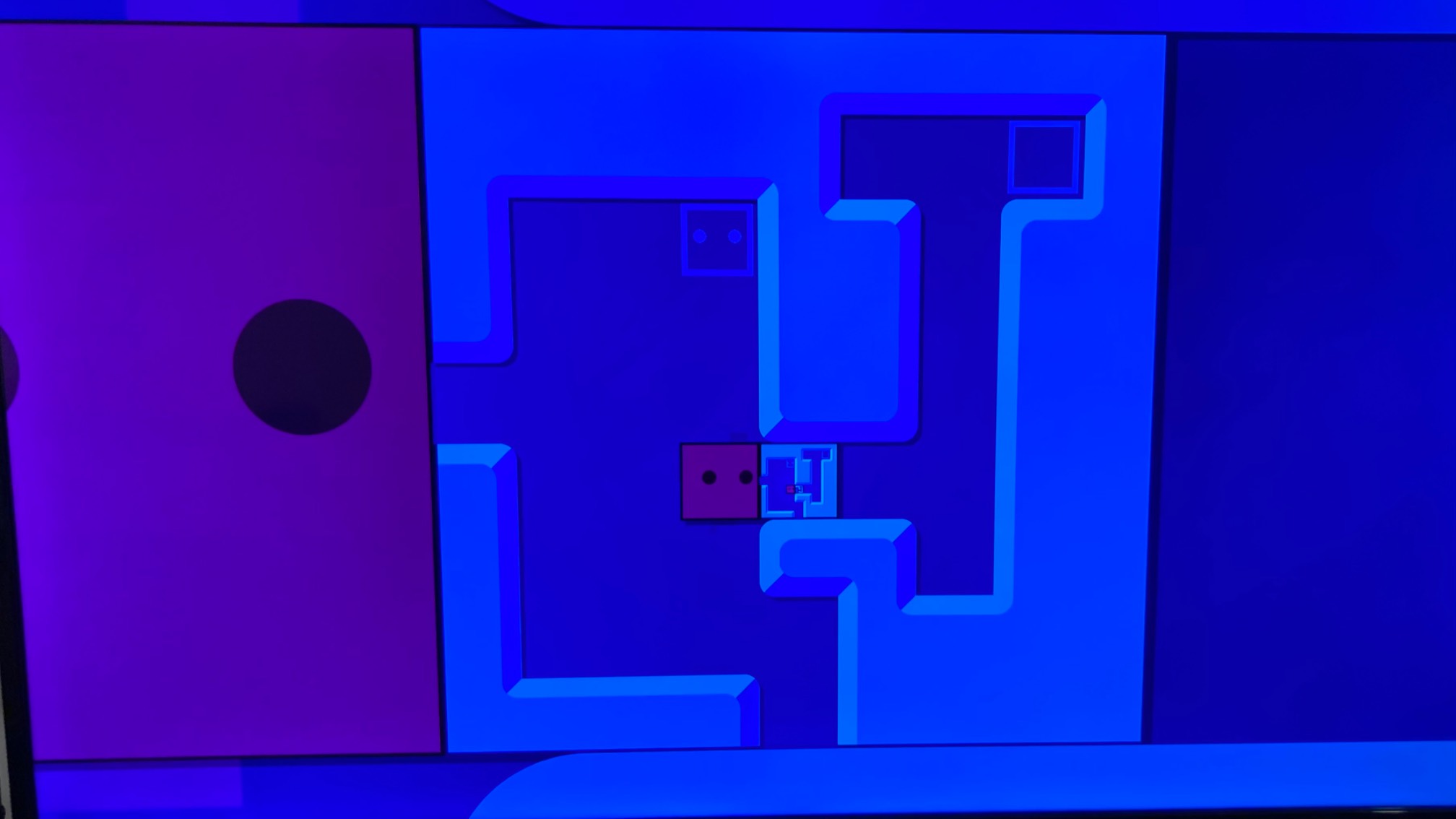 These recursive levels in Parabox are blowing the guy’s mind. So many “Whoa!”s.