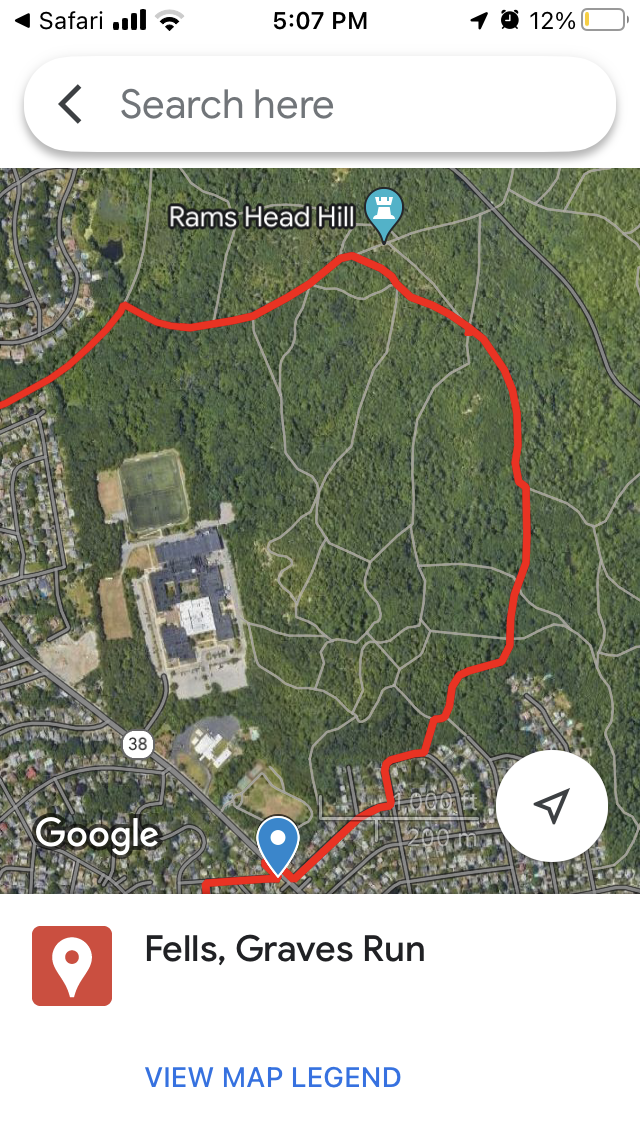 This part of the run was very complicated. I got more lost in the graveyard part, though.