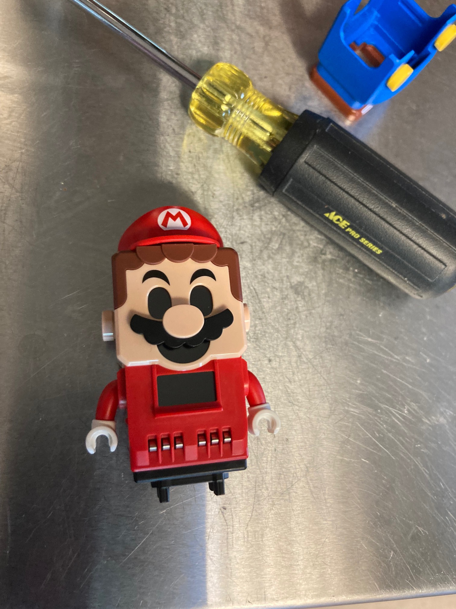 Creepy deactivated Mario bot