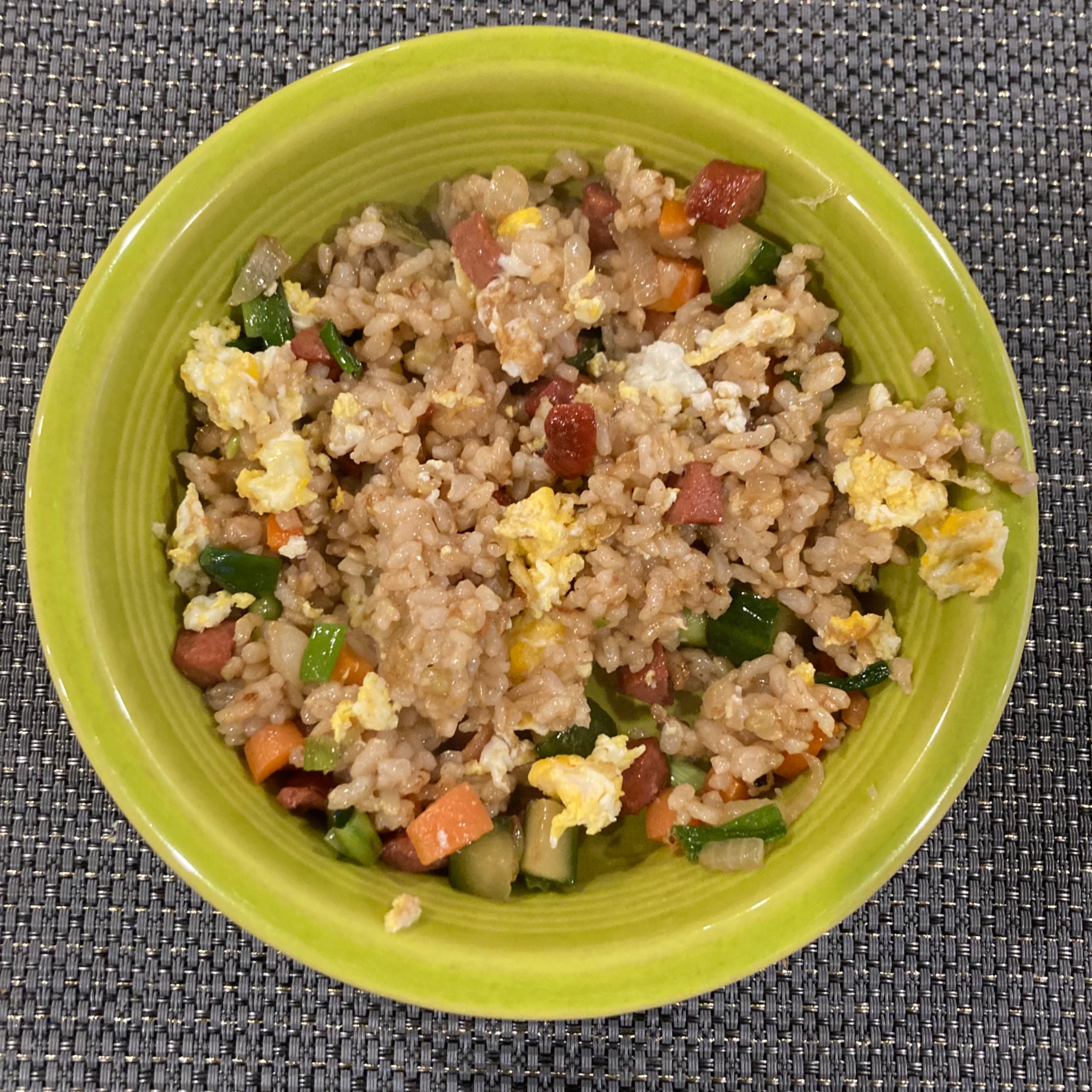 Fried rice in a bowl