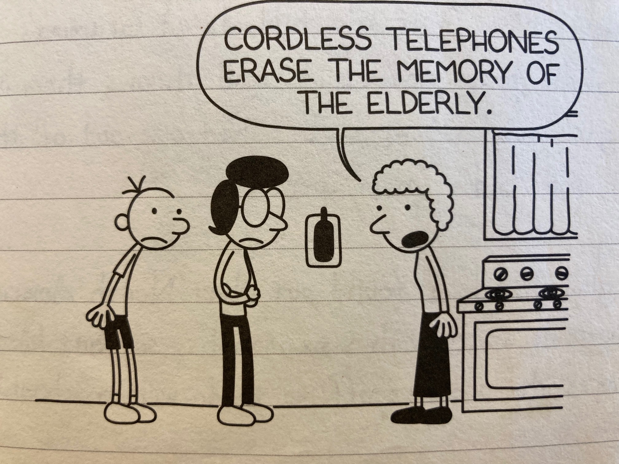 OK, Diary of a Wimpy Kid is funny sometimes.