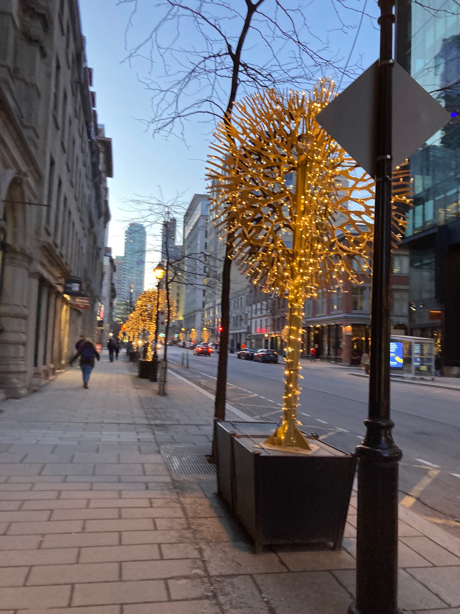 Montreal has a bit of year-round Xmas vibe.