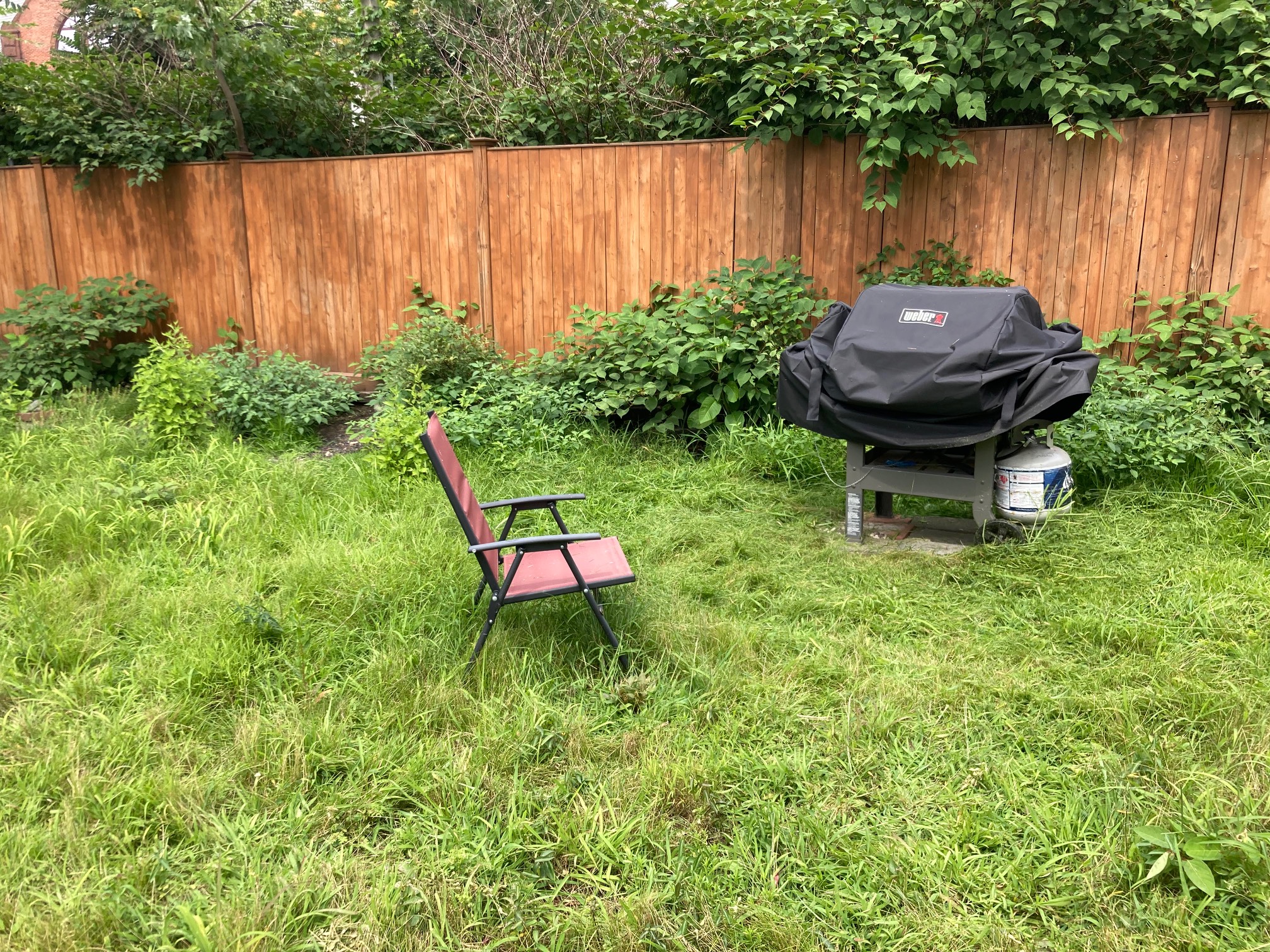 We don’t know exactly what we want to grow out, so we don’t know exactly where to trim, but it does 
