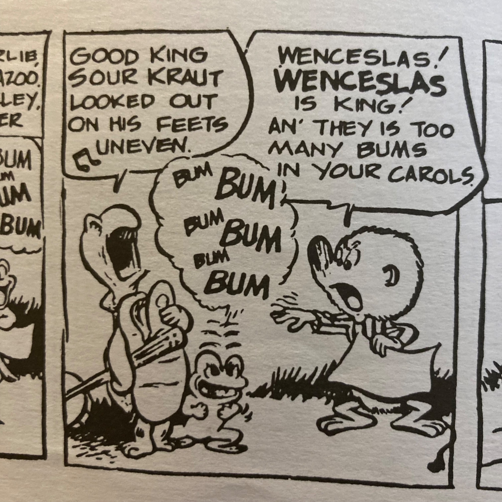 I love the intensity of the bums here.