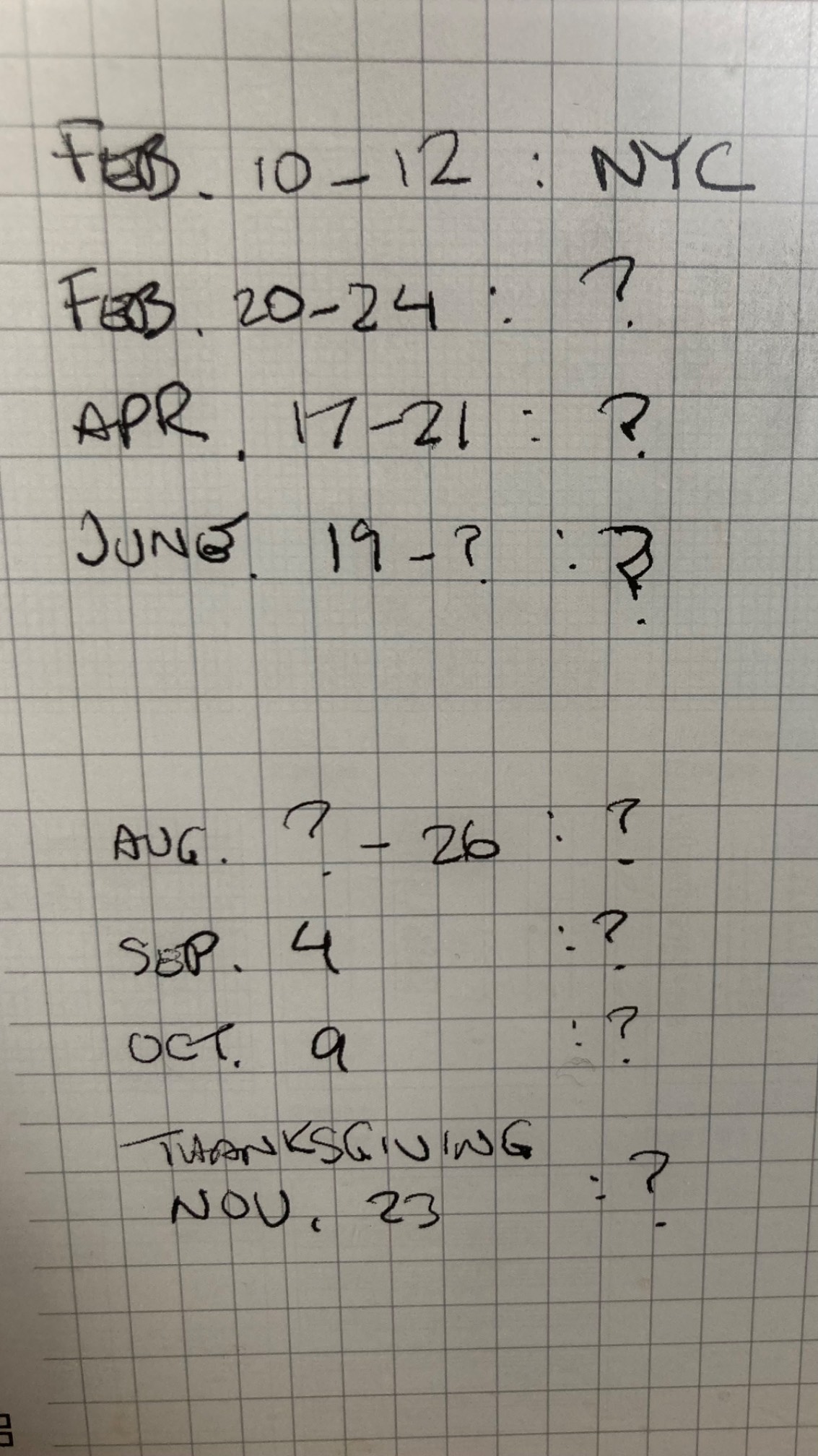 Just look at this amazing planning I’m doing!