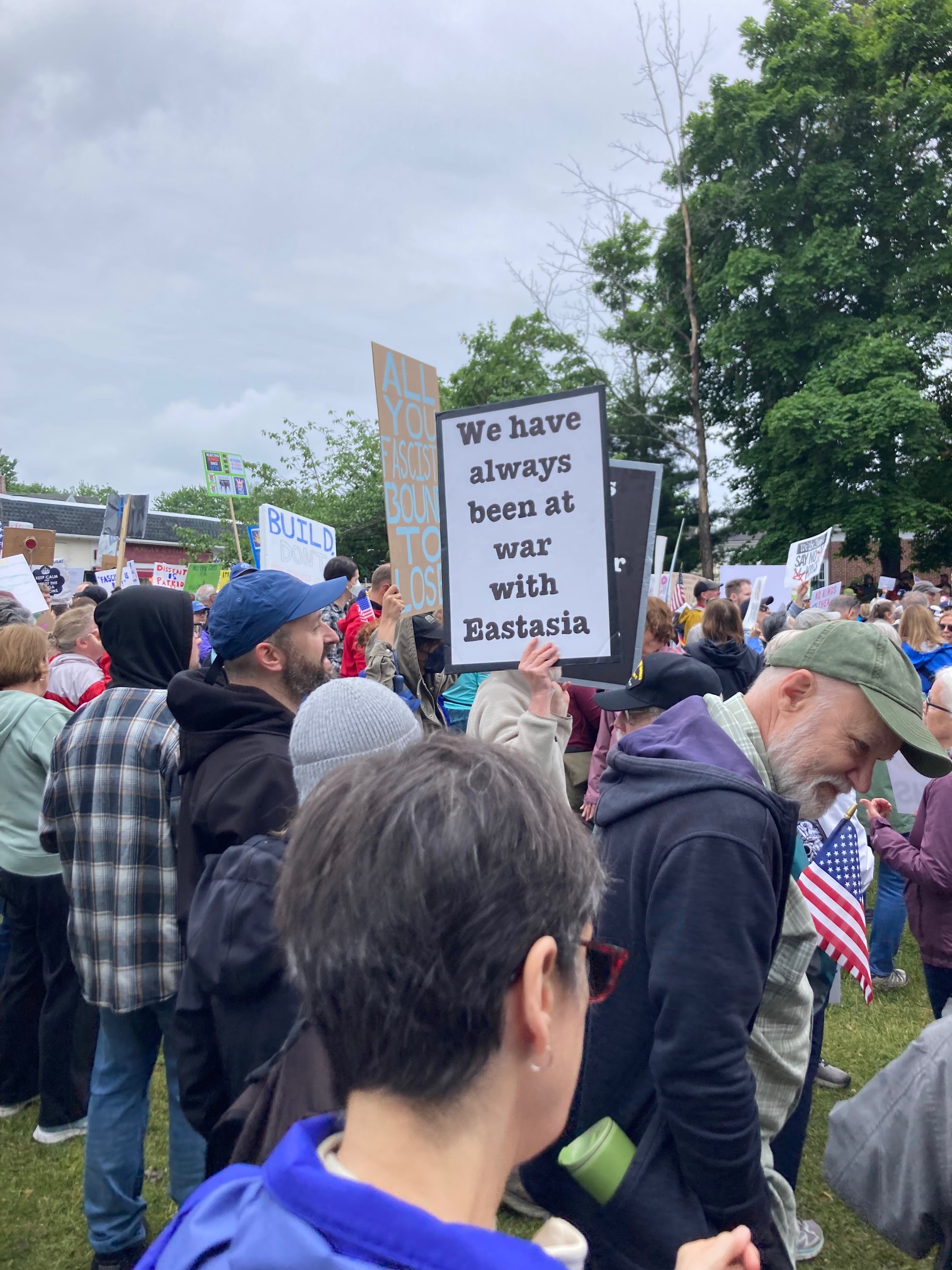 We have always been at war with eastasia sign