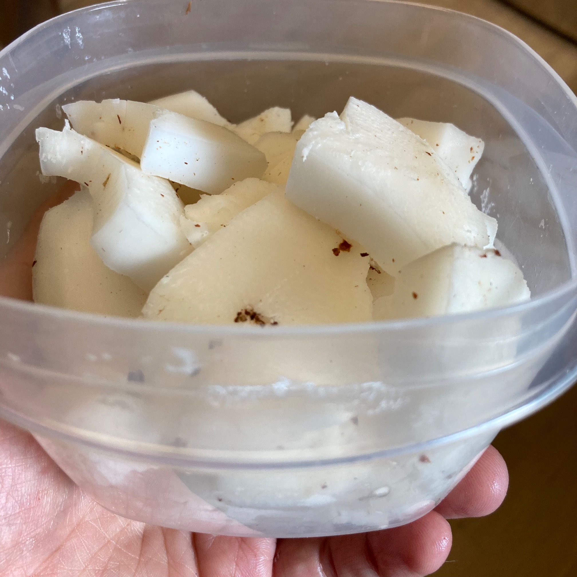 Validating what you already knew: It’s not worth cracking your own coconut. It took an hour of labor
