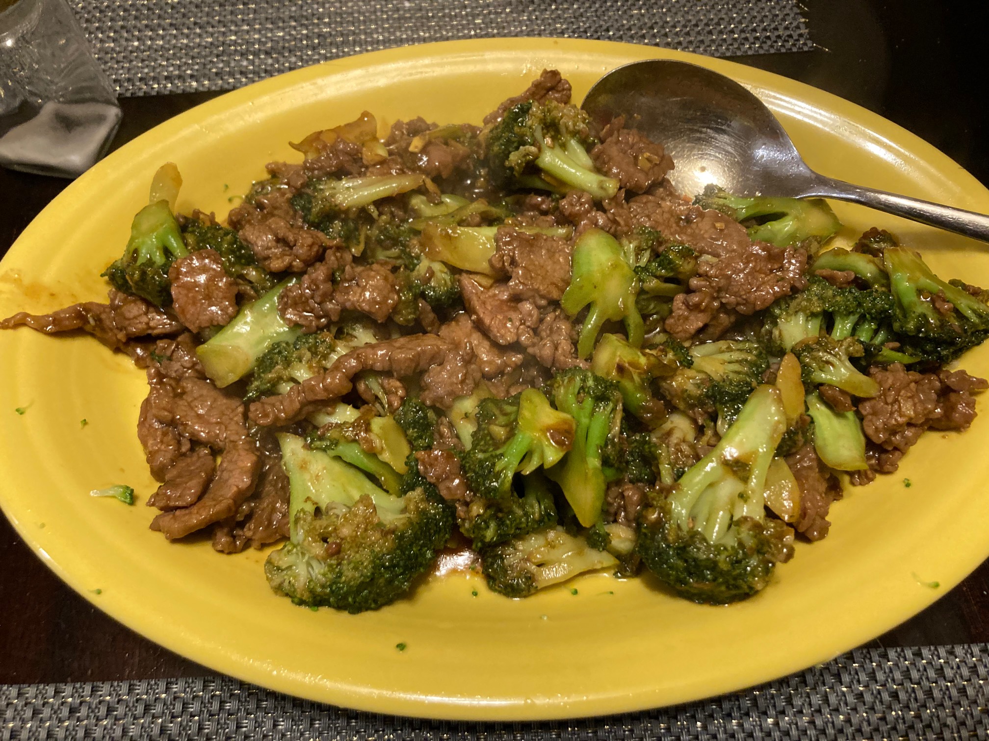Very pleased with the sauce thickness here.