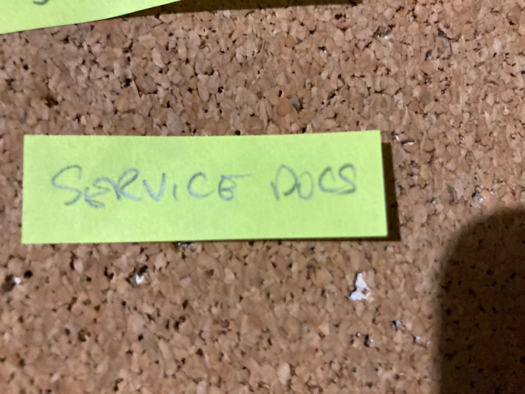 SERVICE DOCS