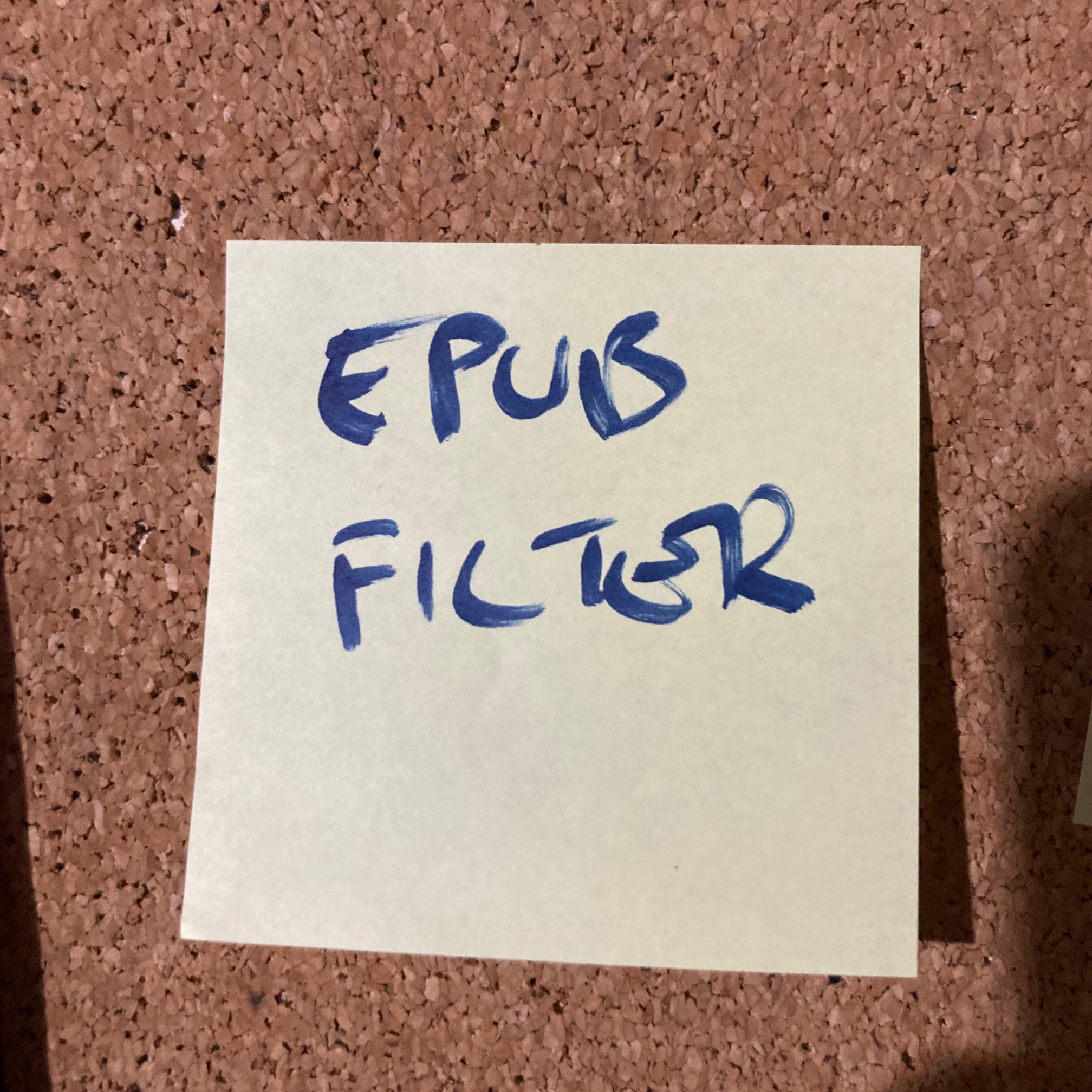 EPUB FILTER