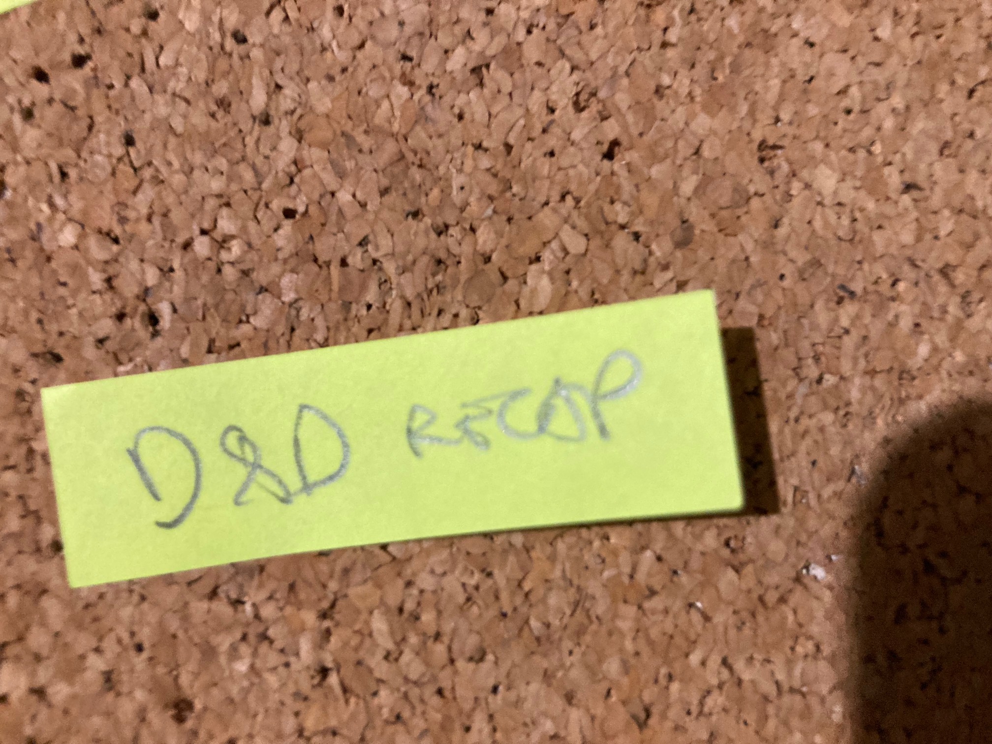D&D RECAP